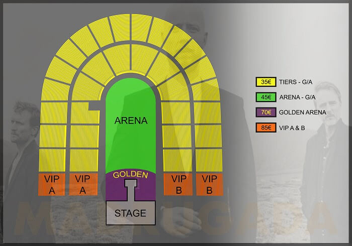 madrugada εισιτήρια και θέσεις για τη συναυλία