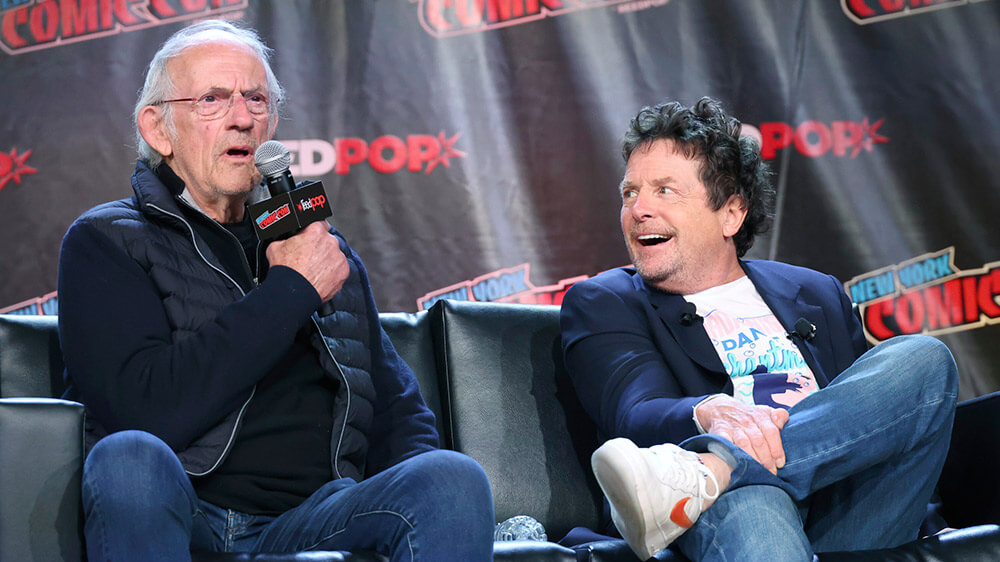 Comic Con: Η "Επιστροφή του Michael J. Fox & Christopher Lloyd στο Μέλλον"