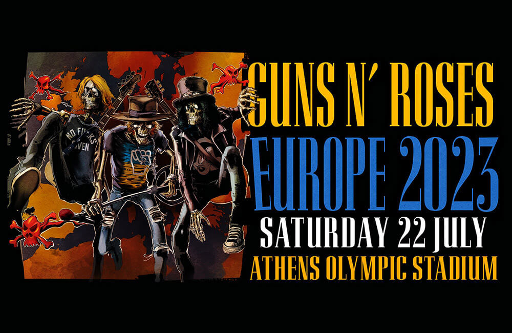 Guns N' Roses: They got a smile! Ελλάδα ετοιμάσου!