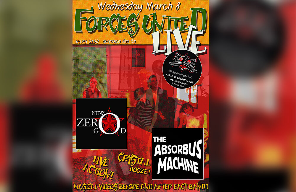 New Zero God & The Absorbus Machine - Live στο Level 69