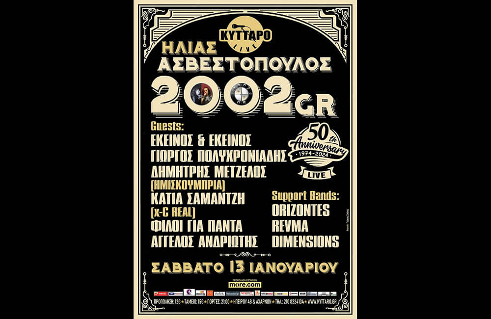 Ηλίας Ασβεστόπουλος: Οι 2002GR γιορτάζουν 50 χρόνια
