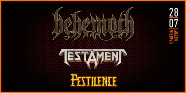 Behemoth Testament Pestilence
