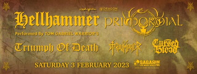 Hellhammer - Triumph Of Death+Primordial+Triumpher+Cursed Blood-Facebook Header
