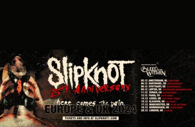 Slipknot: Ετοιμάζουν 25η επετειακή περιοδεία σε Ηνωμένο Βασίλειο και Ευρώπη