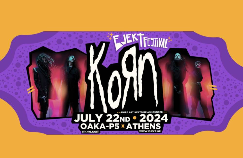 Korn: Έρχονται και η προπώληση ξεκίνησε