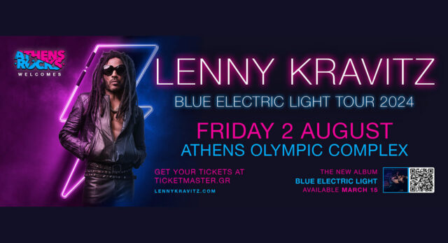 AthensRocks: Ο Lenny Kravitz για μια βραδιά στο Athens Olympic Complex