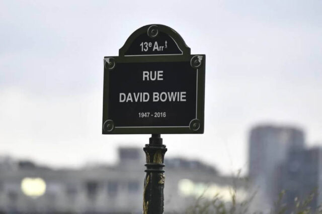 David Bowie: Δρόμος στο Παρίσι παίρνει το όνομα του θρυλικού μουσικού