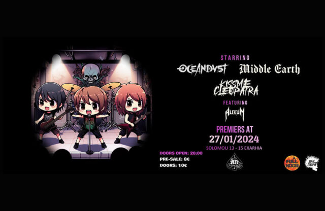 Kiss Me Cleopatra / OCEANDVST / Middle Earth/ Aurum at An club!