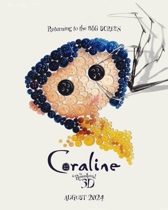Coraline: Έρχεται το Remastered 3D παγκοσμίως!