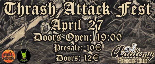 Thrash Attack Fest _ flyer