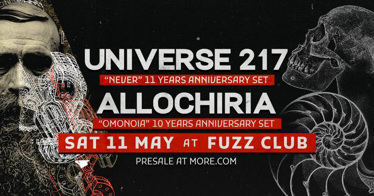 Universe217 & Allochiria 10yrs Album Anniversary at Fuzz Club