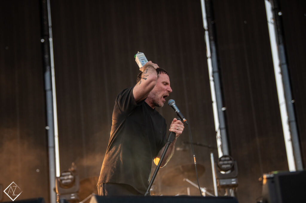 Sleaford mods support at Lenny's kravitz live show, Athens, Greece