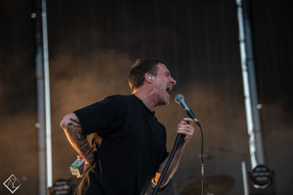 Sleaford mods support at Lenny's kravitz live show, Athens, Greece