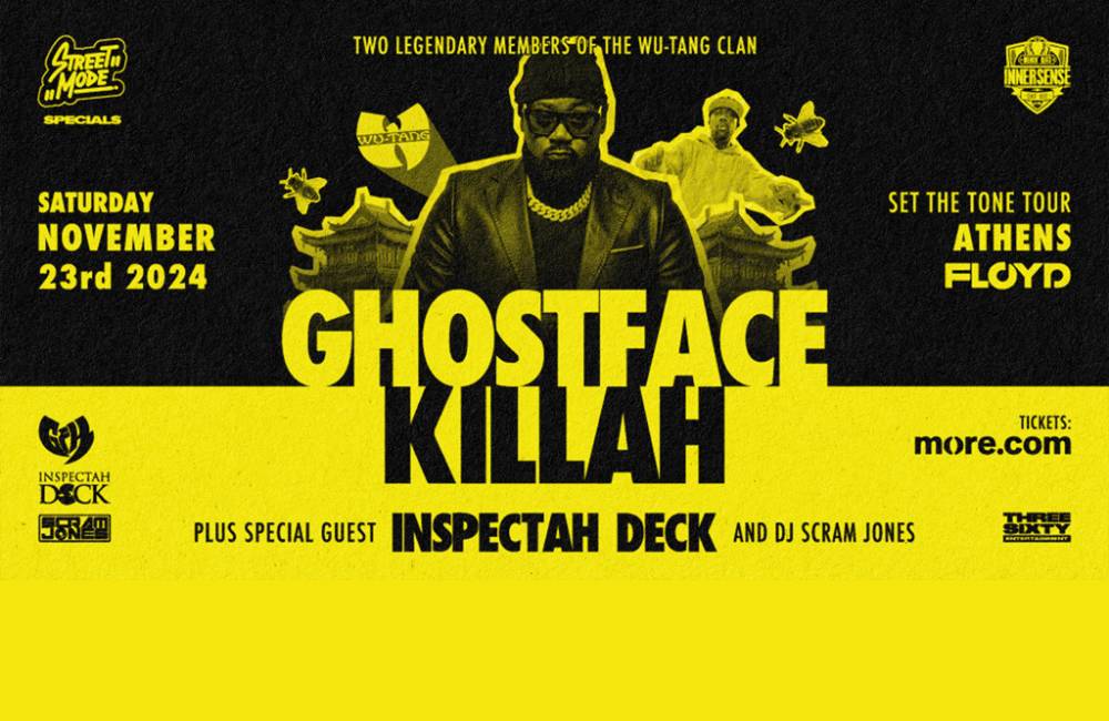 Wu-Tang Clan: Ghostface Killah + Inspectah Deck @Floyd