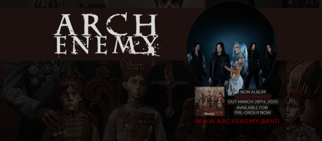 arch enemy blood dynasty banner