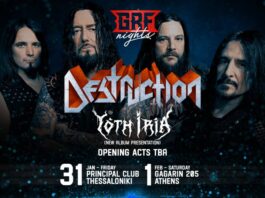 Destruction @Gagarin 205 Live Music Space| GRF night