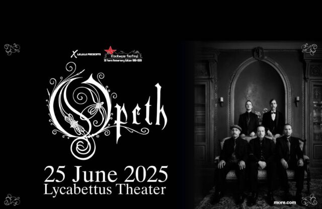 opeth athens at lycabettous rockwave festival cover