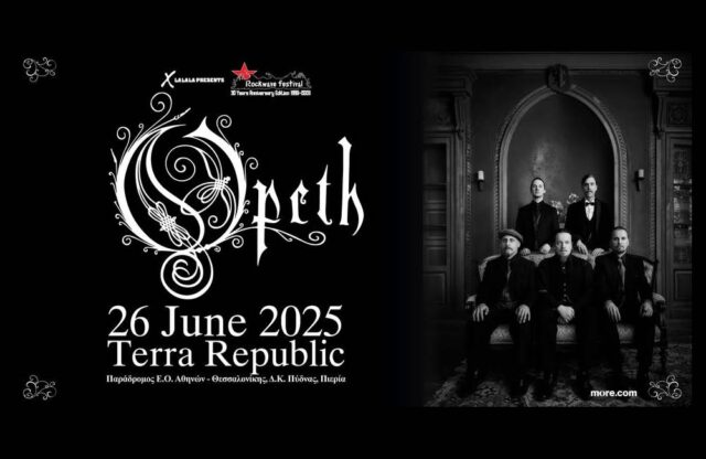 opeth thessaloniki at terra republic rockwave festival
