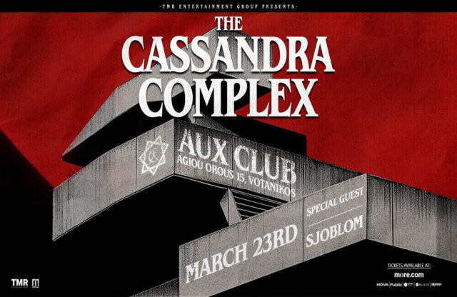 the cassandra complex gig poster social