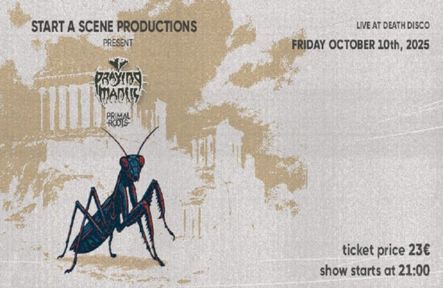 praying mantis poster