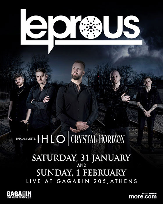 LEPROUS LIVE IN ATHENS