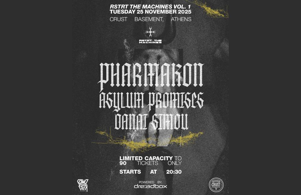 Pharmakon live in Athens @Crust Basement