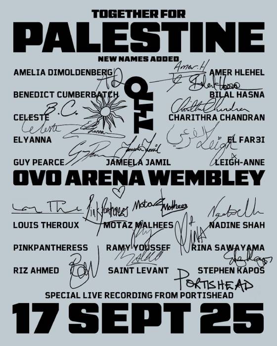 Portishead support concert