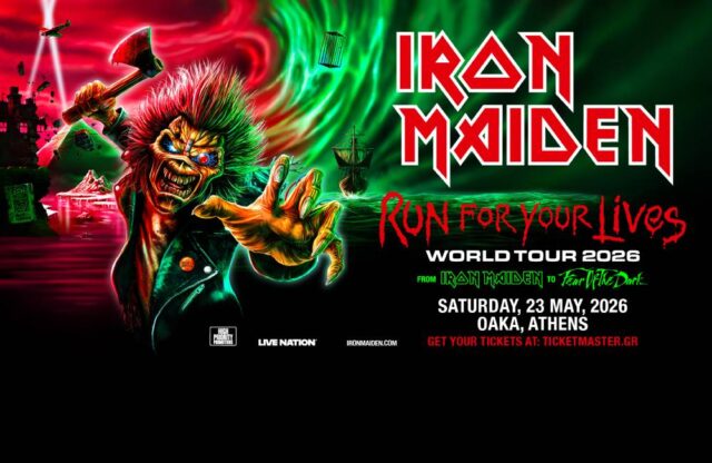 iron maiden tour 2026