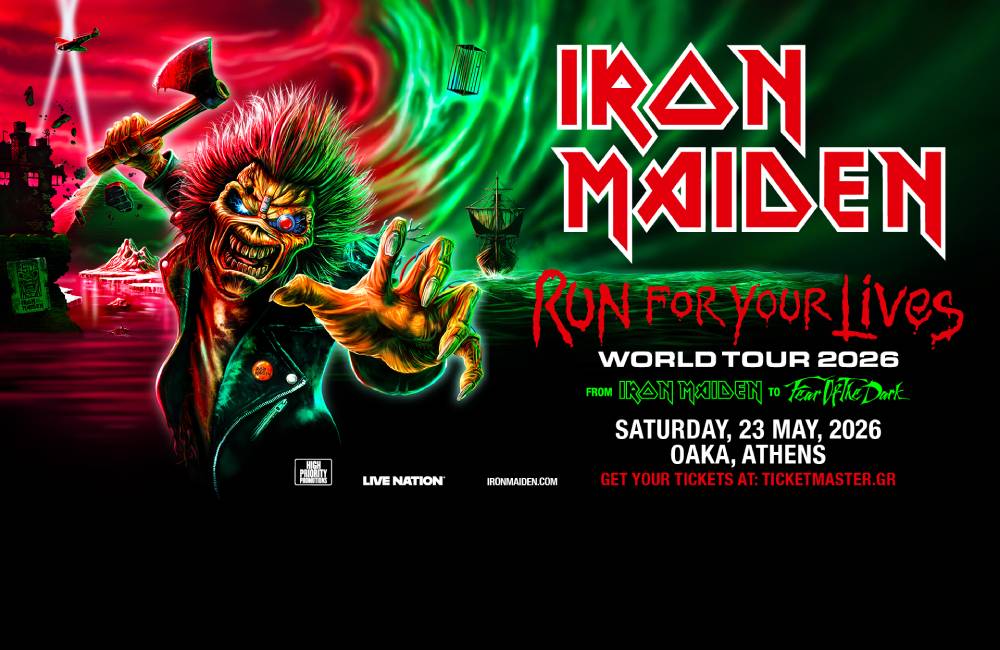 iron maiden tour 2026