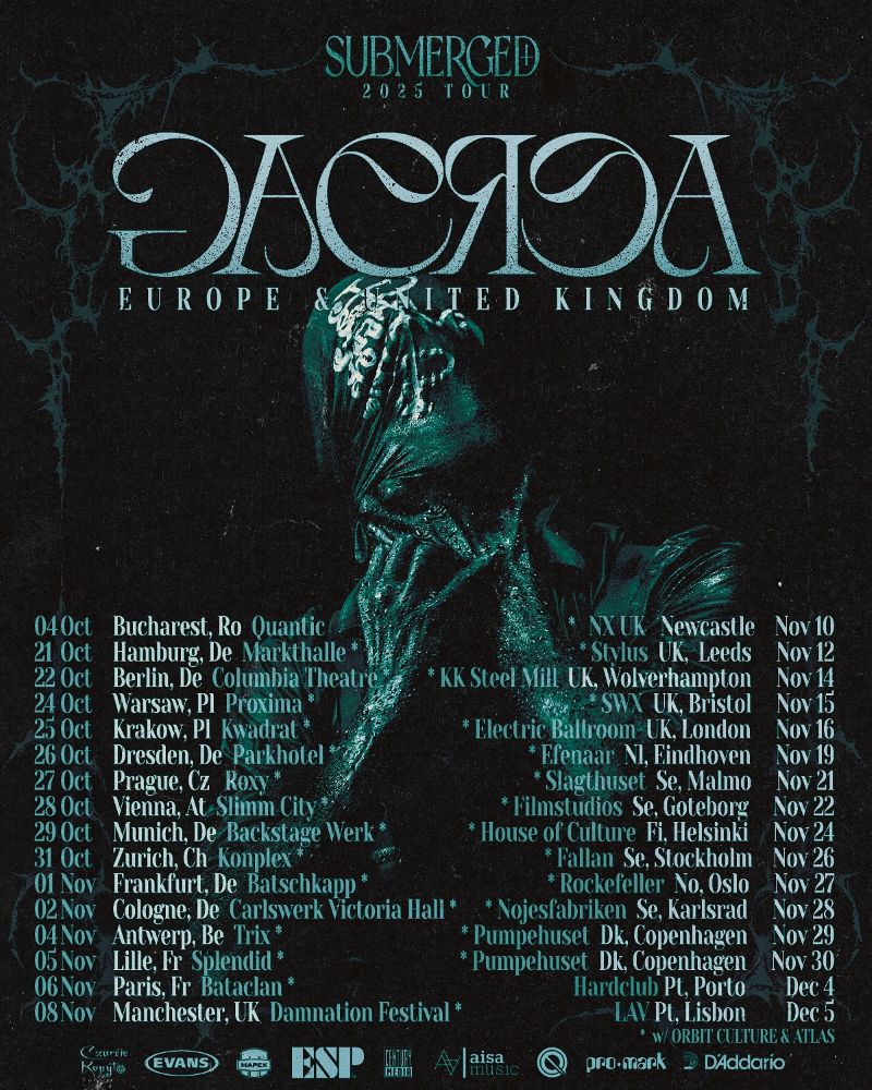 Submerged 2025 Tour by Gaerea