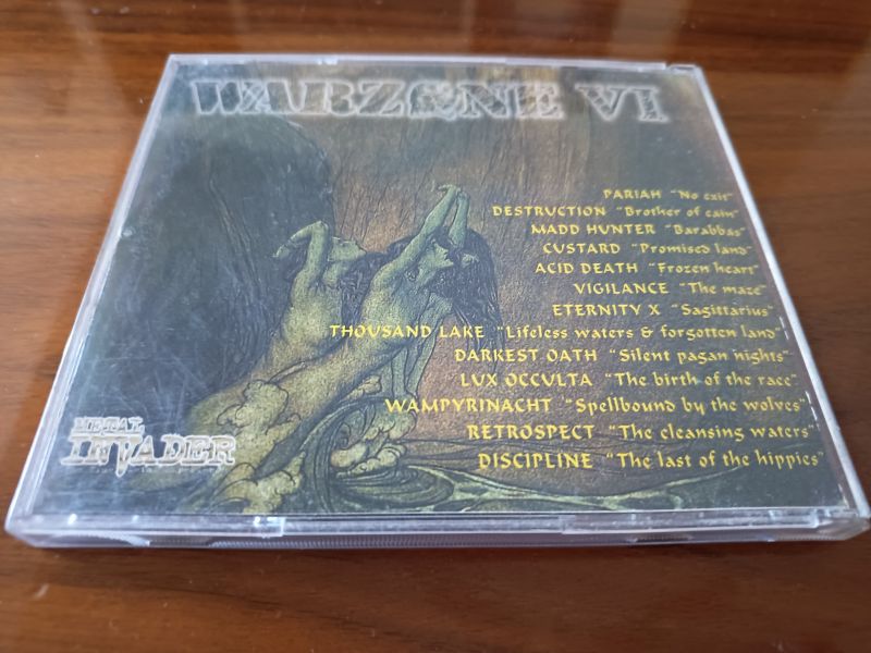 Η συλλογή "Warzone VI" που συνοδευόταν με κάθε τεύχος του Metal Invader στα τέλη της δεκαετίας του '90