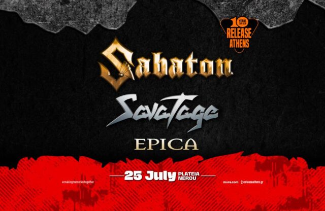 Sabaton release athens