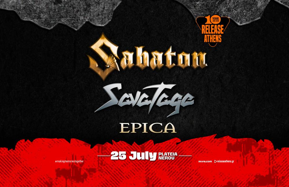 Sabaton release athens