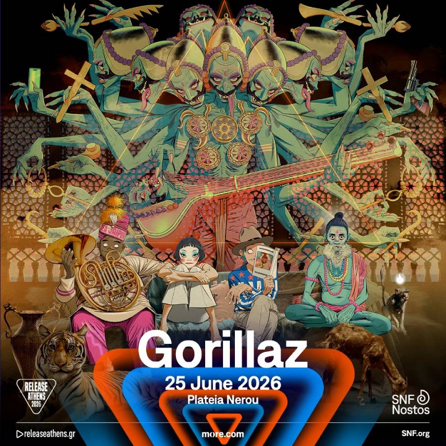gorillaz at release athens