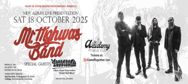 mr highway live poster