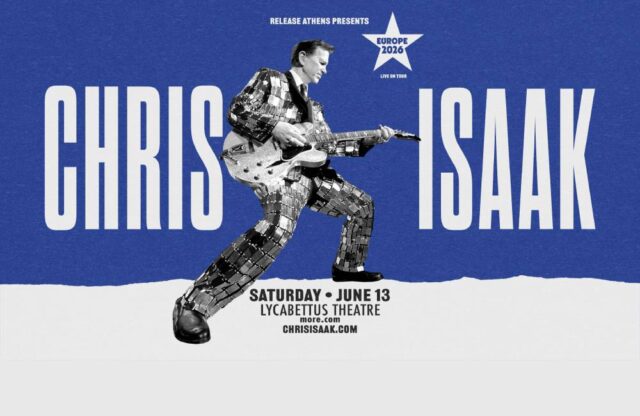 Chris Isaak at release athens