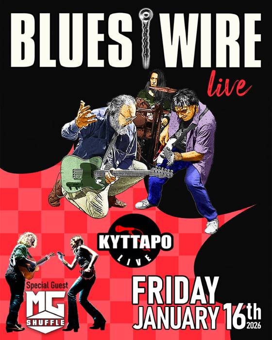 Blues Wire Live | Special Guest: MG SHUFFLE | 16.01.2026 @ ΚΥΤΤΑΡΟ