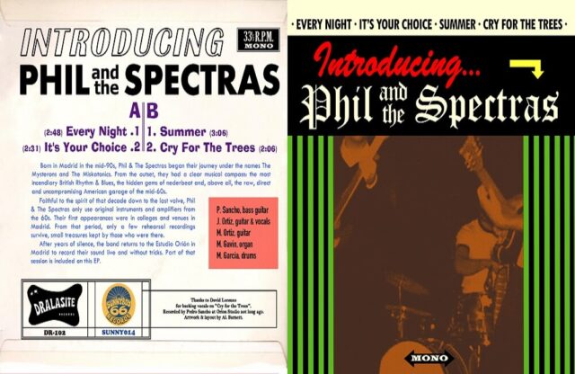 Phil & The Spectras cover Phil & The Spectras cover