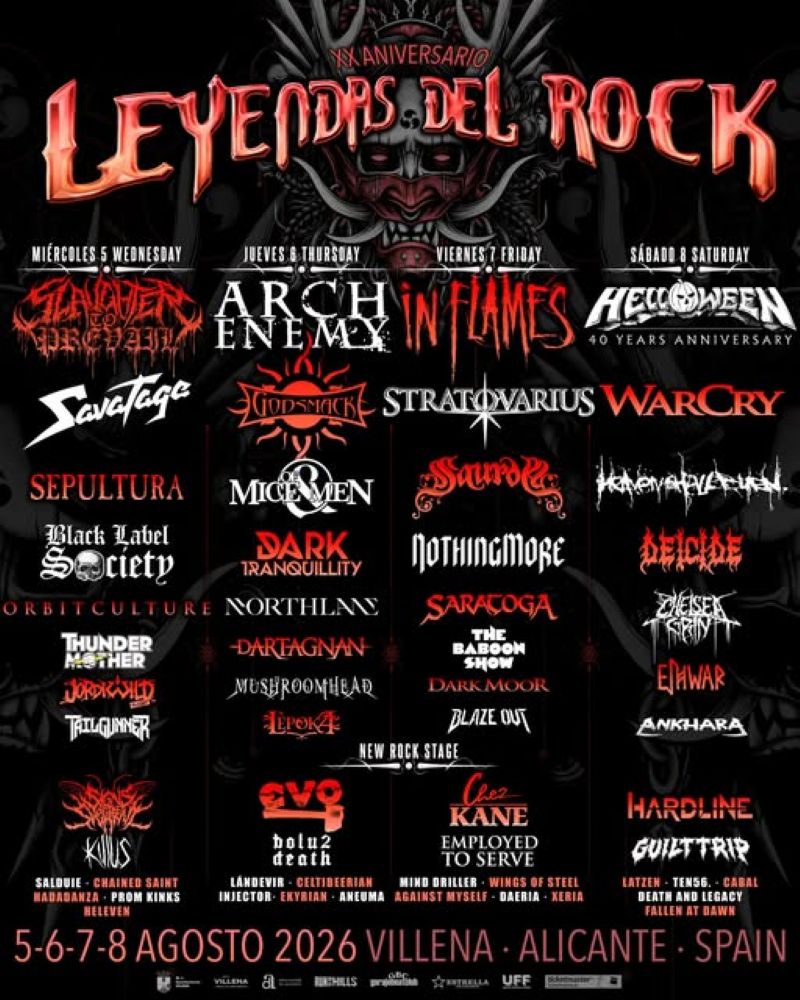 "Leyendas del Rock" Poster