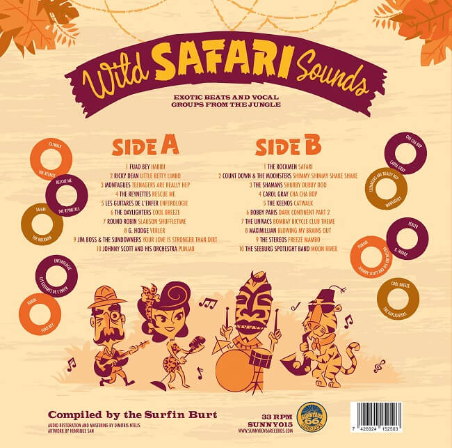 wild safari sounds back