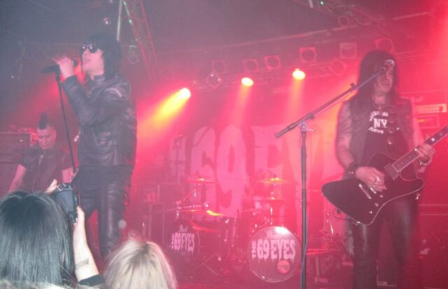 The 69 Eyes headlining at Biebob