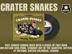 Crater Snakes: ετοιμαστείτε για βόλτα με το Paddy Wagon 20/3 Crater-Snakes-Bandcamp