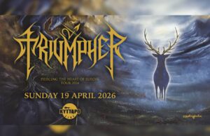TRIUMPHER: Έρχεται εμφάνιση στο Κύτταρο| 19 Απριλίου 2026 Triumpher-Banner Facebook Event Athens 2026