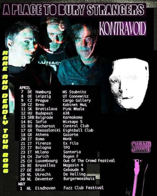 A Place To Bury Strangers tour 