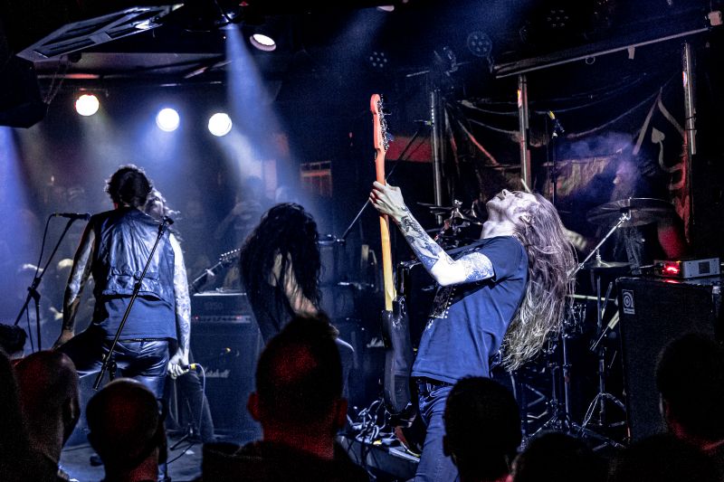 Dödsrit live at An Club, Photos: Effie Galiakatsou