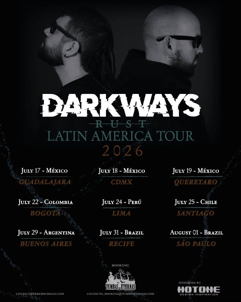 Darkways-Rust Latin America Tour 2026