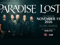 Paradise Lost έρχονται με έναν αριστουργηματικό νέο δίσκο Paradise Lost_Athens