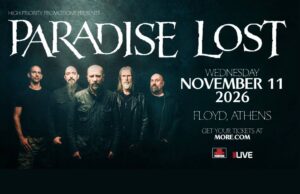 Paradise Lost έρχονται με έναν αριστουργηματικό νέο δίσκο Paradise Lost_Athens