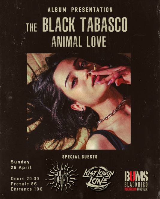  The Black Tabasco 'Animal Love' Release Live show @BUMS