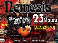 Οι NEMESIS live στο Kyttaro στις 23/5/26 με special guests! nemesis